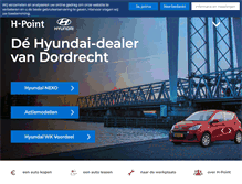 Tablet Screenshot of h-point.nl
